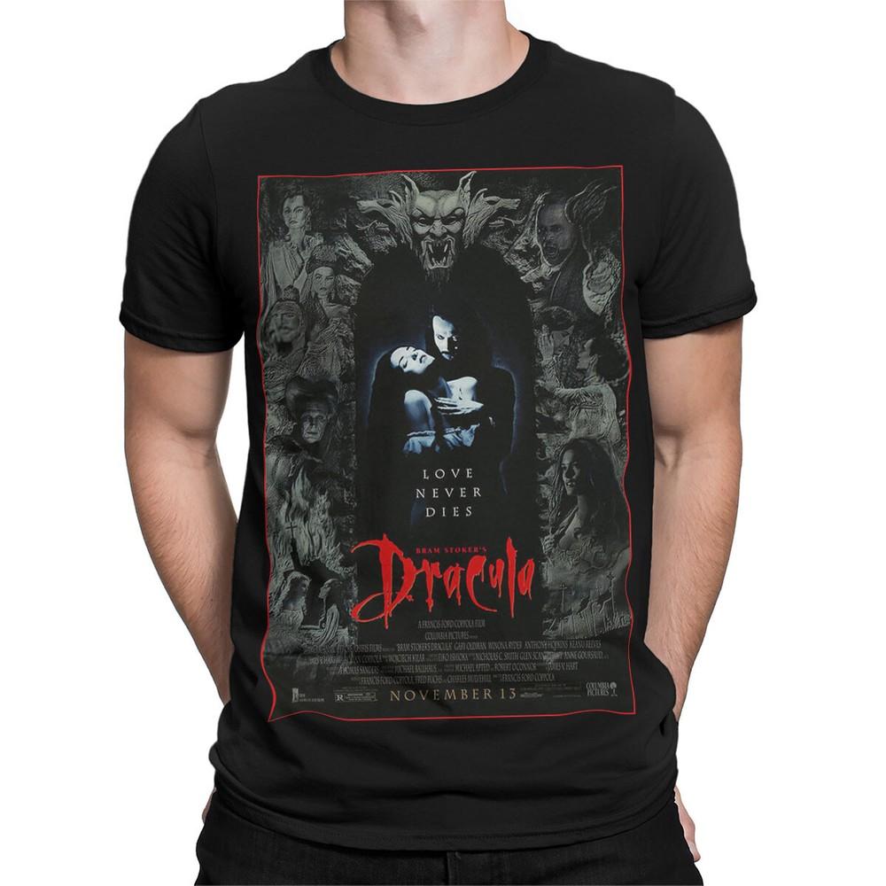 Bram Stokers Dracula Movie Poster Mens T-Shirt Womens Tee Gothic Horror Film