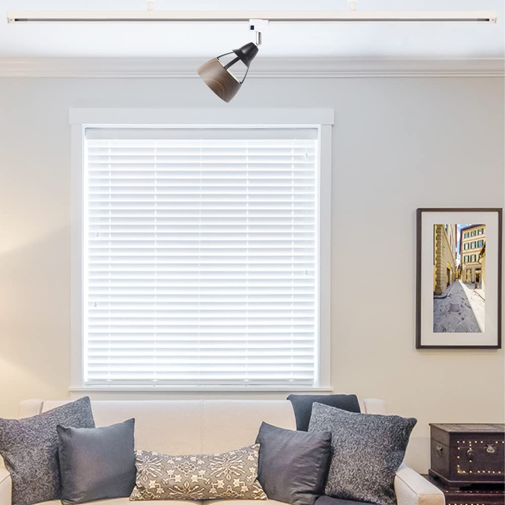 Jiya Ceiling Spotlight, Stylish, Single-Light, Woodgrain Shade, LED Compatible, E26 Base, Nordic Style, Indirect Lighting, Interior Lighting, Spot