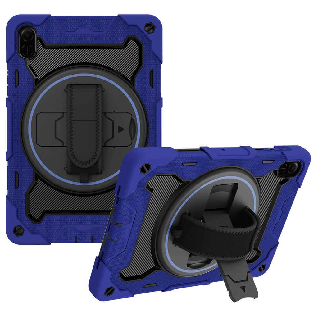 Чехол для Honor Pad X9/X8a с подставкой, ручным ремешком, из ПК+силикона, чехол для планшета