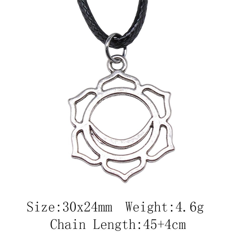 Ожерелье-чокер Hexagram Celtic на День благодарения, кожаная цепочка 45 см, женская сумка, чокер на шею