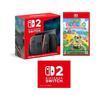 Nintendo Переключатель 2 (Только для Японии/внутреннего рынка) + Animal Crossing: New Horizons Nintendo Switch 2 Edition [Эксклюзив Amazon.co.jp] Бонус: салфетка из микрофибры