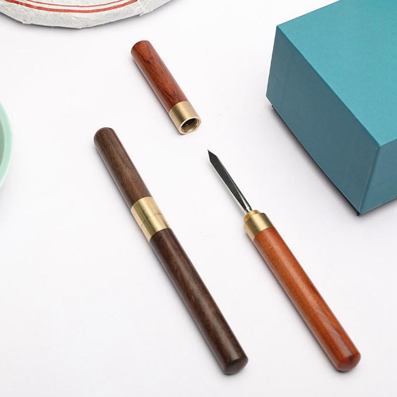1 шт. деревянный чайный нож аксессуары для чайной церемонии пуэр специальная чайная игла китайские чайные наборы кунг-фу инструмент
