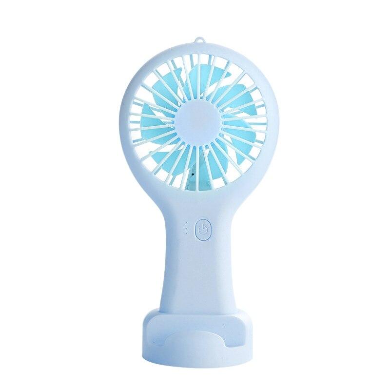 Practical and Durable Big Strong Wind Holding Small Fan Desktop Mini USB Fan Outdoor Portable Two-purpose Rechargeable Small Fan