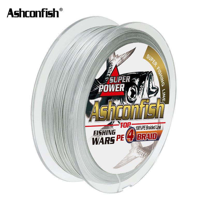Плетеная 4-жильная рыболовная леска Dyneema, 300 м - Идеальна для морской, скальной и спиннинговой рыбалки.