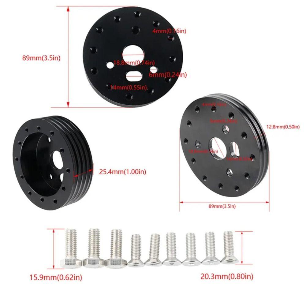 Высокопрочный адаптер ступицы рулевого колеса, быстросъемный адаптер ступицы, распорная втулка для гоночного автомобиля