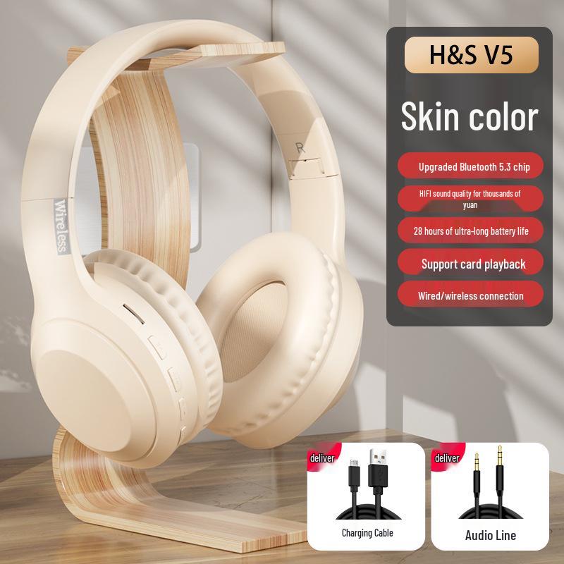 Беспроводные Bluetooth игровые наушники V5 с оголовьем - Новая эксклюзивная модель