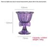 Bow Ice Cream Cup Elegant Butterfly Juice Milkshake Glass Cup