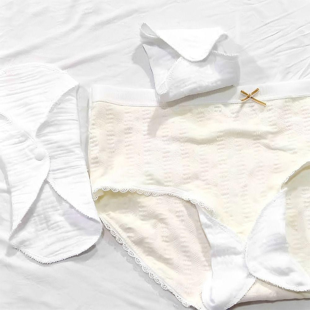 Cotton Adult Diaper Washable Period Panty Liners Durable Monthly Absorbent Menstrual