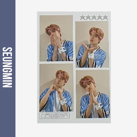 Stray Kids Фотокарточки с 5 звездами счастливого розыгрыша