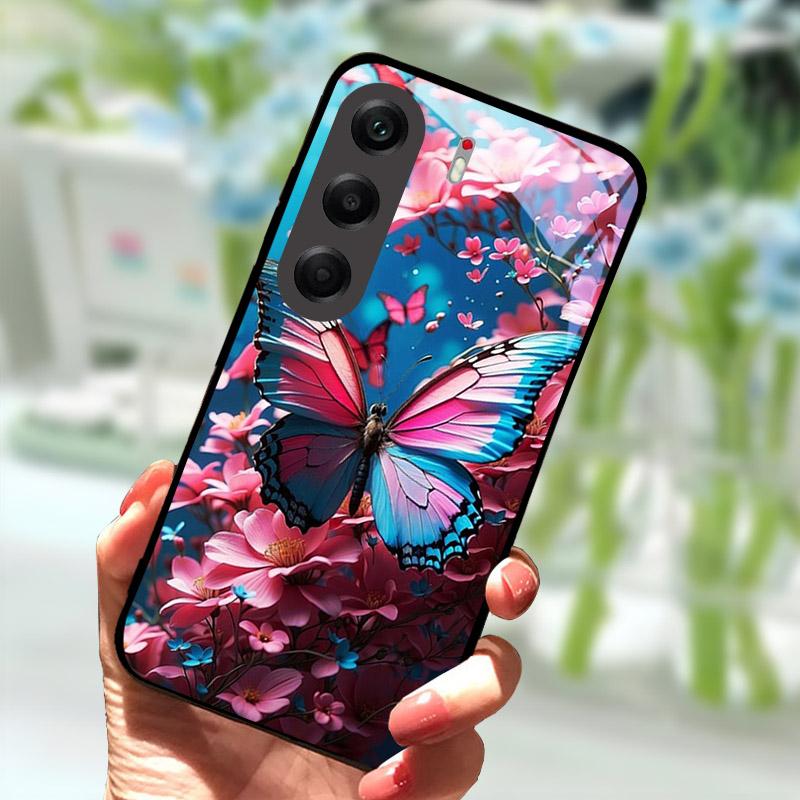 Чехол для телефона Tecno Camon40 40Pro 4G, модный, из закаленного стекла, противоударный, для Tecno Camon 40 Pro, чехол CM6 Funda