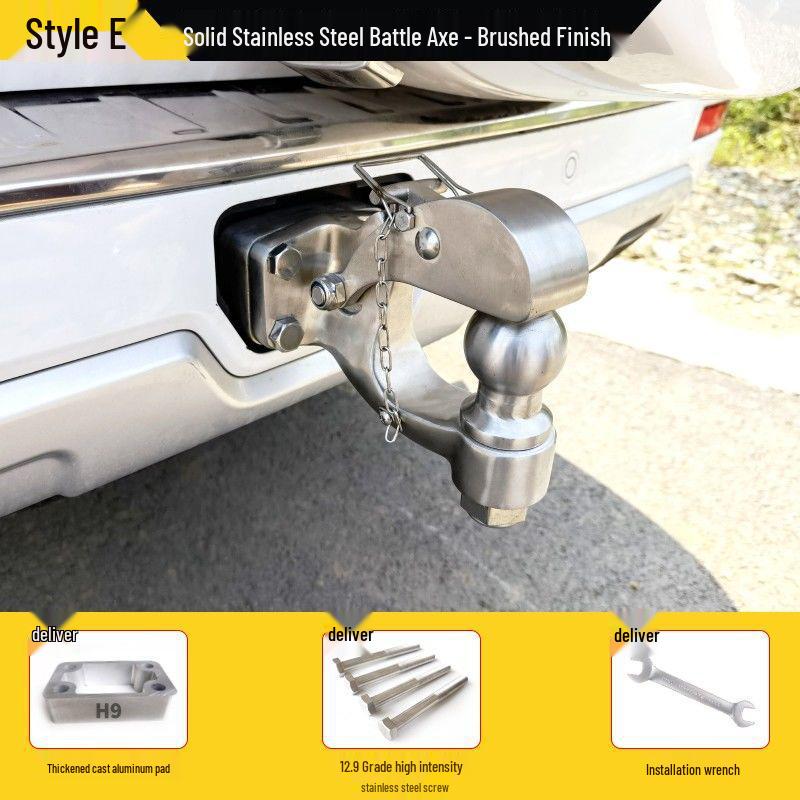 Крюк заднего фаркопа из нержавеющей стали для Haval H9 2015-2022 - Внедорожный Специальный