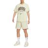 Nike Max90 T Shirts Men's Light Khaki Crew Neck Moderate HQ9261-229
