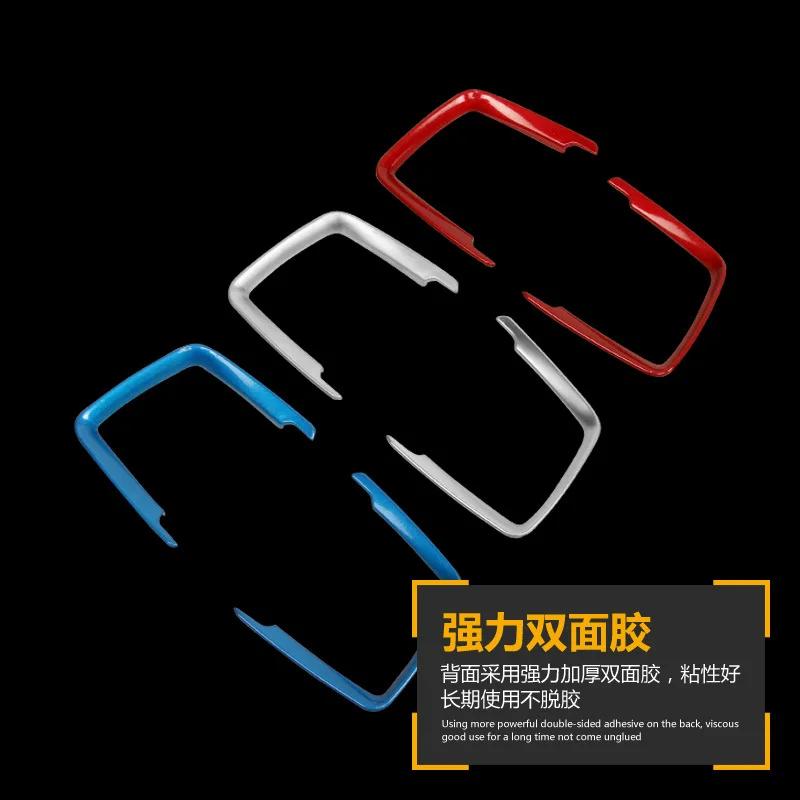 Рамка панели переключателя фар автомобиля для BMW 1 2 3 4 серии X5 X6 F22 F30 F31 F32 F33 F15 F16 320 328 наклейка отделка крышки аксессуары