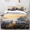 3D Color Lead Painting Bedding Set Single Twin Full Queen King Size Art Bed Set Aldult Kid Bedroom Decor Best Gift For Family
