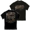ERAZOR BITS MOON SHINE TRUCK Футболка с фольгой Moonshine Серебряная фольгированная Мужская Новая Унисекс Футболка