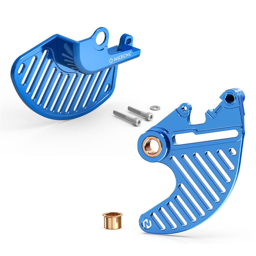 NICECNC For 2025 2024 KTM EXC 300 6D TPI XCW XCFW EXCF 500 450 350 300 250 200 150 125 SX XC SXF Front Rear Brake Disc Guard Kit