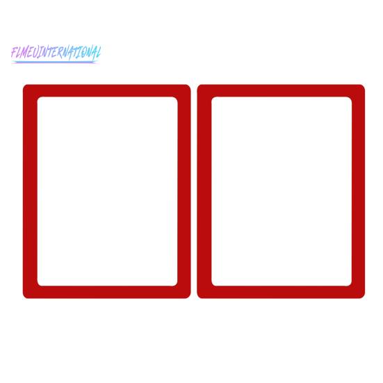 2 шт. Магнитная фоторамка-сильная гибкость, гибкая гладкая поверхность, магнитный держатель для фотографий, декор для холодильника, товары для дома