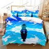 3D Printed Anime Tokyo Ghoul Bedding Set Boys Girls Twin Queen Size Duvet Cover Pillowcase Bed Kids Adult Home Textileextile963