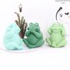 For Frog Candle Silicone Mold for Handmade Desktop Decoration Gypsum Epoxy Resin Aroma Candle Mould for Home Decoration