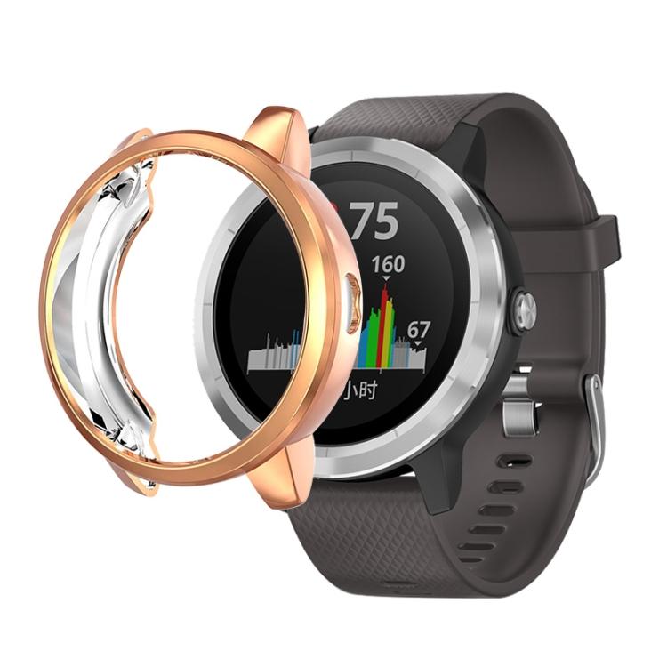 Для Garmin Vivoactive 3 защитный чехол TPU(черный)