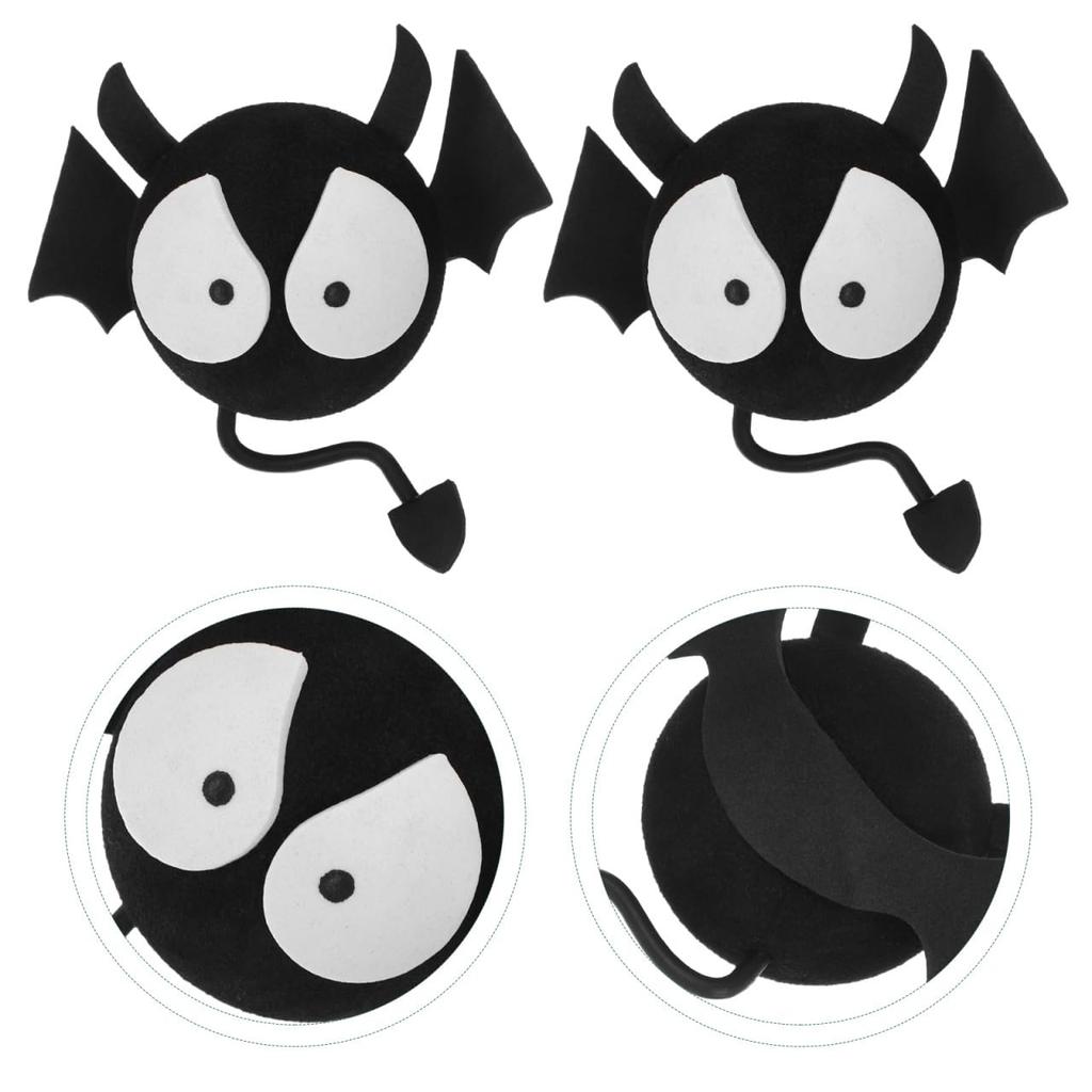 Lurrose 2 шт. Украшение для автомобильной антенны Забавное украшение на автомобильную антенну Хэллоуин Автомобильная антенна