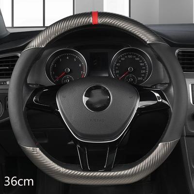 D/O Форма 36 см чехол на руль автомобиля из углеродного волокна, размер S для Honda Civic Ciimo Jade SUZUKI Alto NISSAN Juke, автоаксессуары