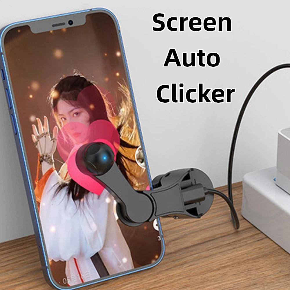 Автокликер по экрану телефона Автоматический кликер Непрерывный Автолайк Тап-устройство Автокликер Устройство Приложения для телефона