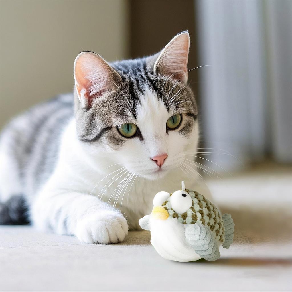 Электрические игрушки для кошек в виде рыбок, плюшевые игрушки для домашних животных в виде рыбок, нервные маленькие рыбки, имитационные звуковые куклы