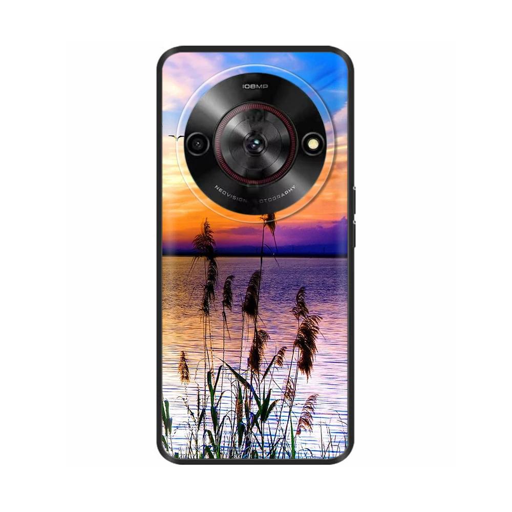 Крашеный Чехол Для ZTE Blade A75 5G Чехол Мягкий Силикон Fundas Ударопрочный Корпус Задняя Крышка Для ZTE Blade A75 5G 4G Чехлы Бампер