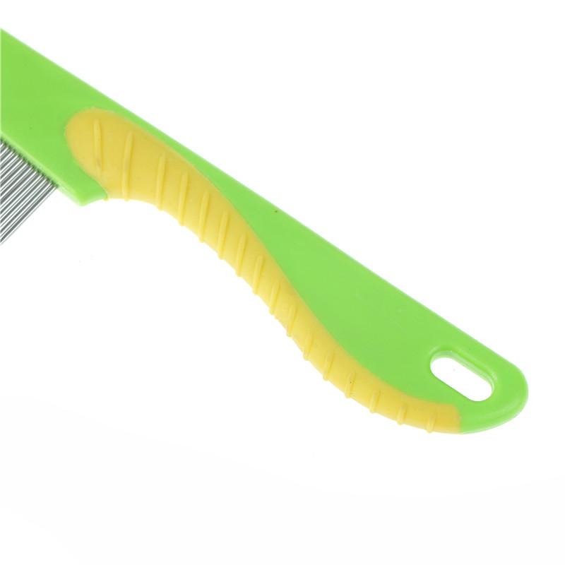 Расческа для домашних животных, триммер для стрижки собак и кошек, нержавеющая сталь, штифты, инструмент для чистки