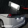 For Nissan Serena C27 Rogue -2024 2016- Waterproof 6000K License Plate Lamp Lights 265108990E Rear Tag Bulb Replacement