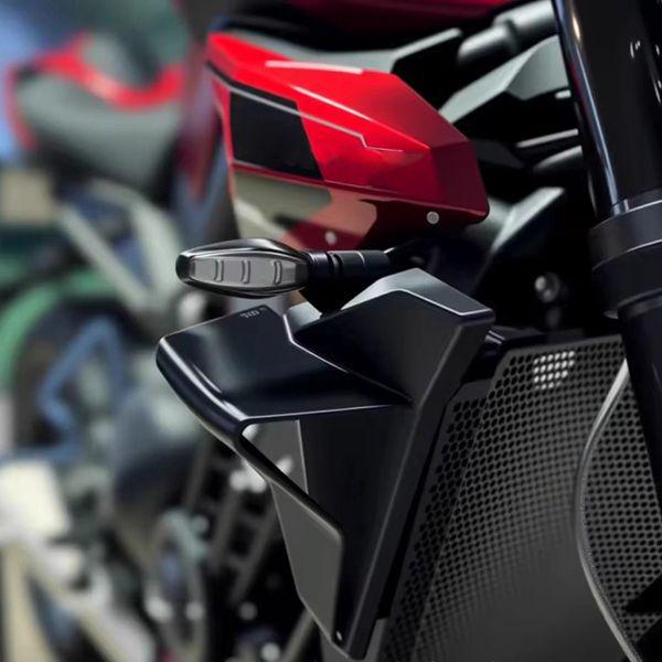 Пара аэродинамических передних спойлеров для мотоциклов Street Triple 765 R/RS 23-25