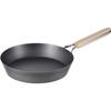 Wahei Freiz Tsubame Sanjo Iron Frying Pan 26cm IH Compatible Gas Wooden Handle Made In Japan Enzo EN-010