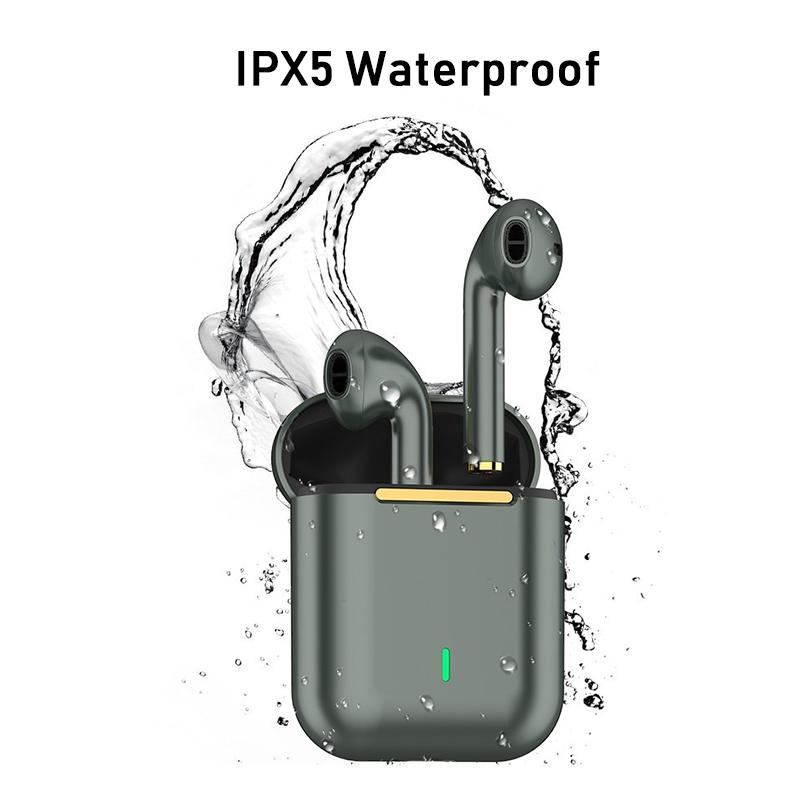 VAORLO J18 TWS Wireless Earphones HiFi Stereo Subwoofer Super Bass With HD Micorphone Headset Noise Cancel Headphone For Iphone Xiaomi Huawei