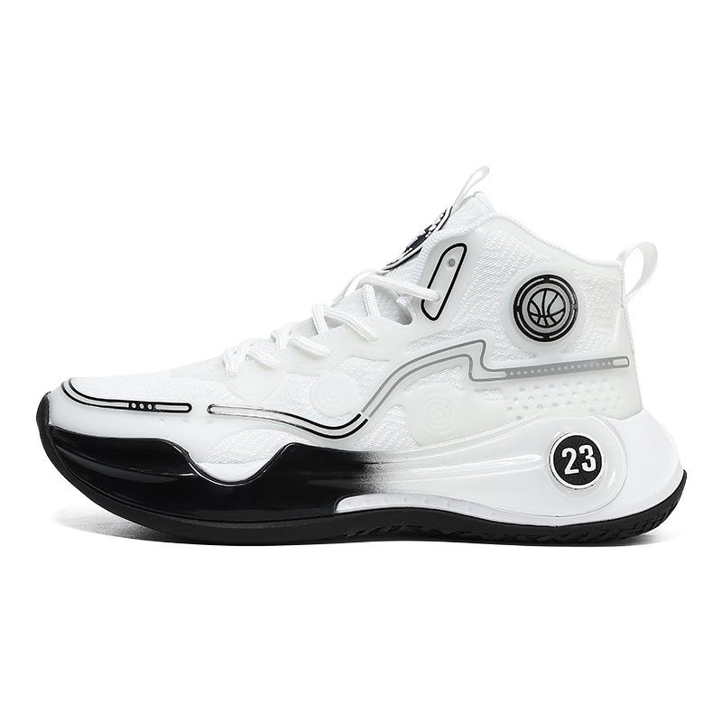 Four Seasons New Non-slip, Wear-resistant and Shock-absorbing Youth High-top, Breathable and Comfortable Sports Shoes Trend Practical Basketball Shoes