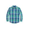Ralph Lauren SS24 Plaid Point Collar Single Breasted Long Sleeve Shirt Men Multi Color MNPOWOV16823328-999