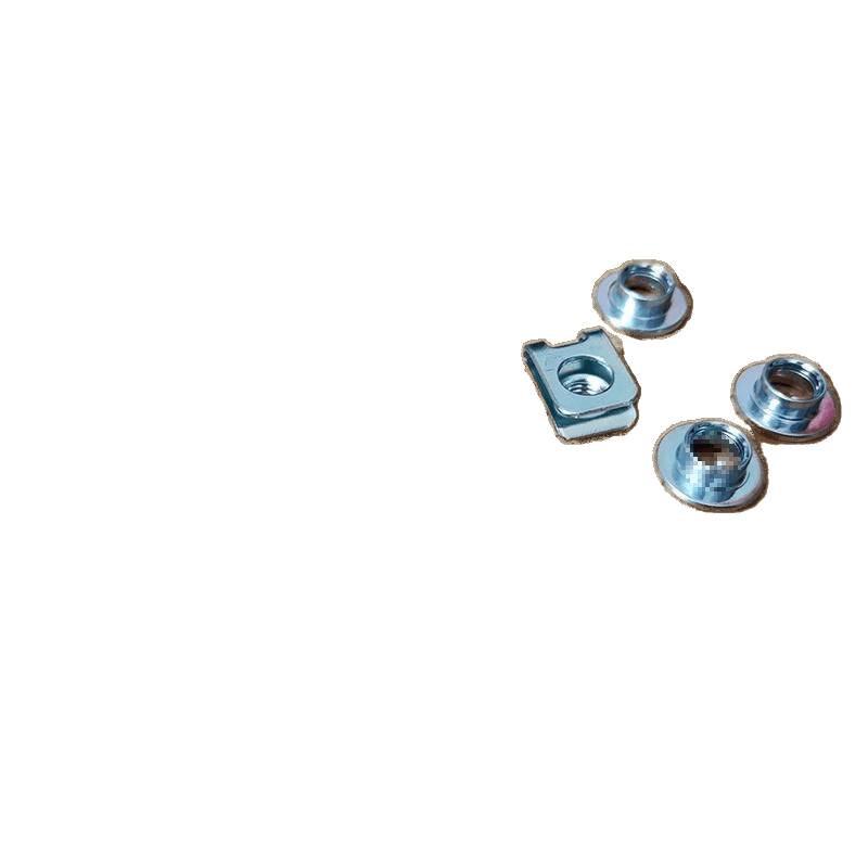 Stainless Steel M6-1.2/1.6 Hex Bolt Clamps for Zongshen ZT250 310-XRTV Motorcycles.