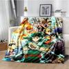 My Hero Academia Cartoon Printed Blanket Warm Flannel Blankets Soft and Comfortable Blanket Home Travel Blanket Birthday Gift