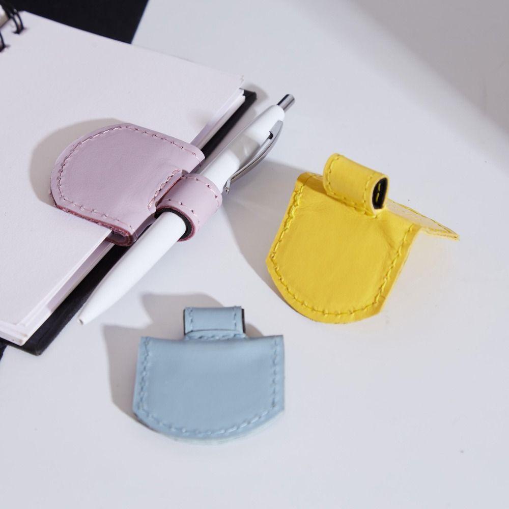 Anti-lost Pen Loop Holder Magnetic Bookmark New Pencil Holder Stationery Supplies