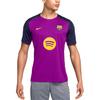 Dri-Fit ФК Барселона 25/26 Тренировочная футболка с коротким рукавом Влагоотводящая Дышащая С круглым вырезом Мужская одежда HJ7752-552