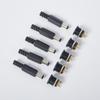 5Pcs Male Plug+5Pcs Dc022 Socket Female Jack Screw Nut Panel Mount Connector 12V