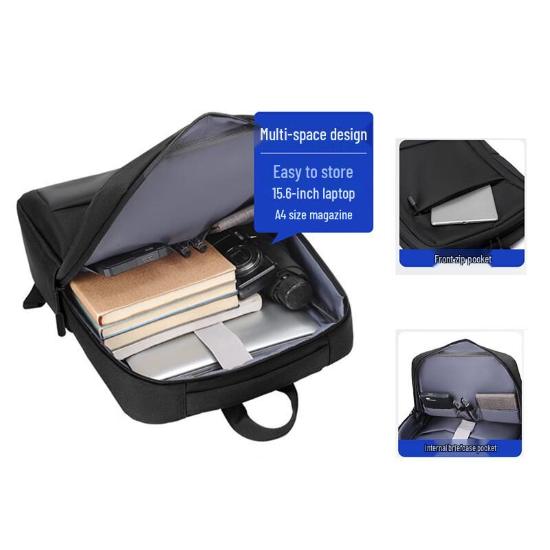 Мужской деловой рюкзак для ноутбука Lingjing