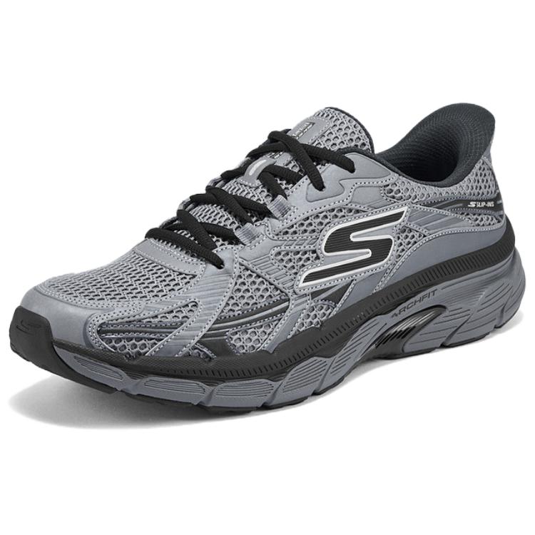 Skechers Мужские повседневные кроссовки Go Athletic с амортизацией для бега Мужские кроссовки Серый 221103-CCBK