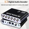 5.1-channel Dts Dolby/ac-3 Digital Audio  Decoder Strong Mobility Fiber Coaxial Rca Analog Converter