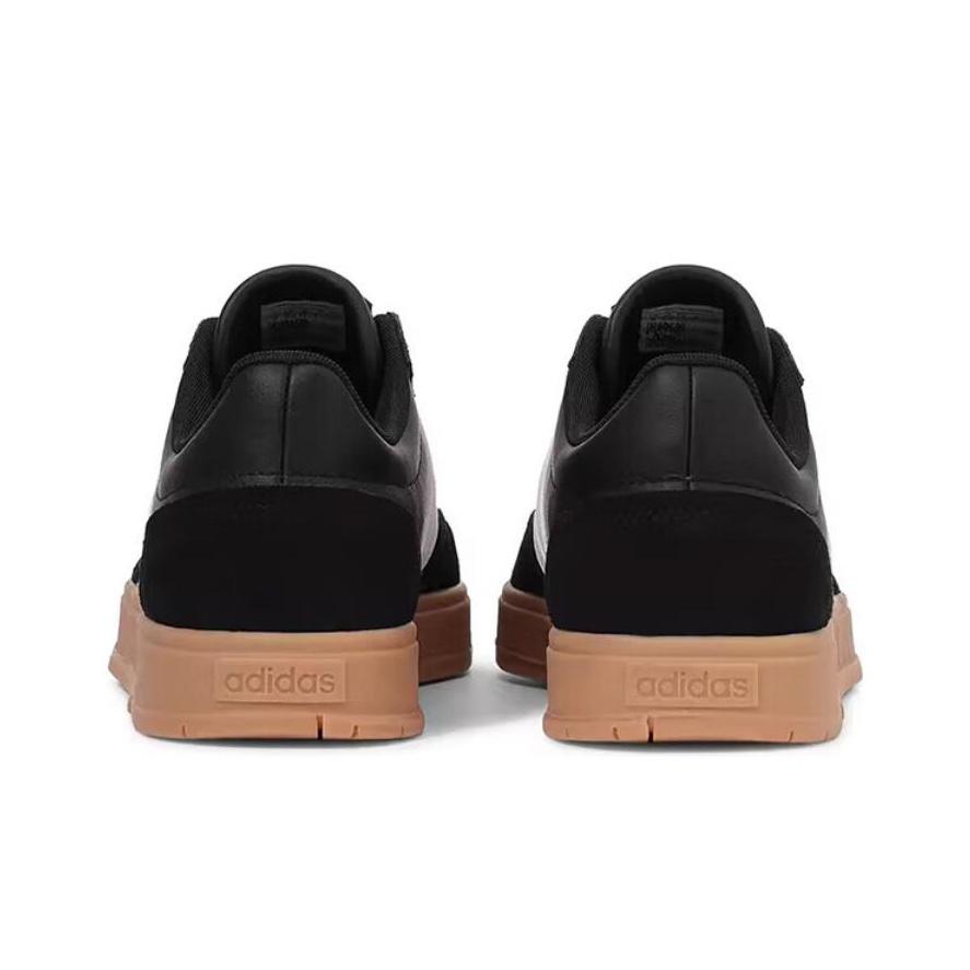 adidas Кроссовки Унисекс Gradas Black White Gum Основной черный Облачно-белый Серебристый металлик IE9045