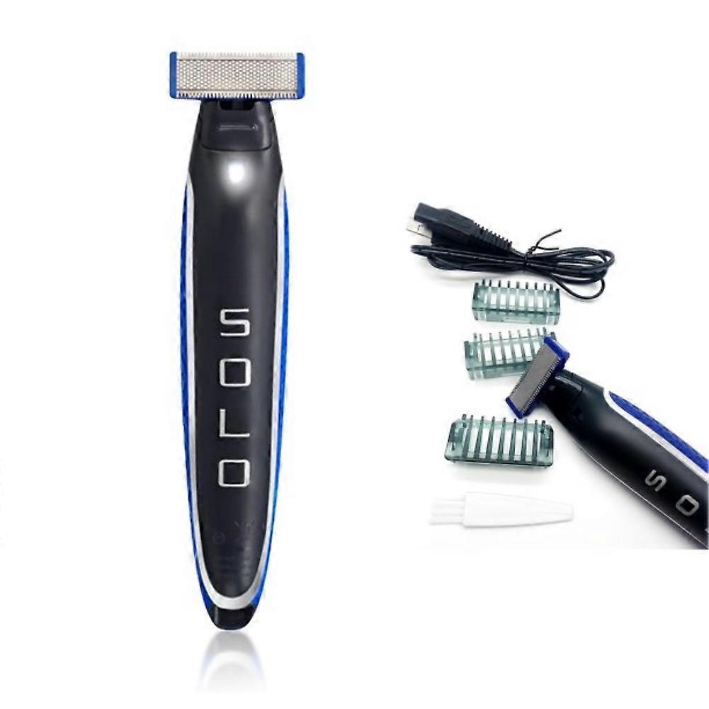 Персональная перезаряжаемая бритва Solo Touch Smart Razor Micro Trimmer для мужчин