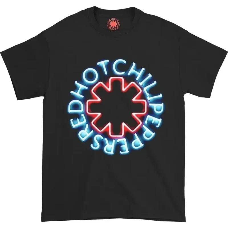 Повседневные футболки Red Hot Chili Peppers Крутые Забавные Мужские Женские Хлопок Короткий Рукав Оверсайз Уличная Одежда Дети Мальчик Девочка Летний Топ