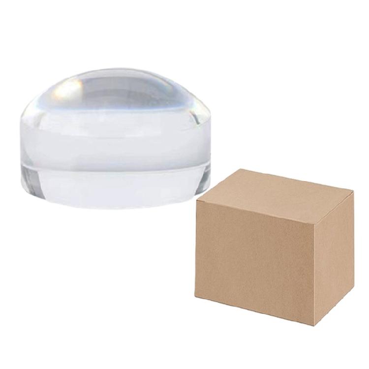 Lightweight Magnifier Clear Acrylic Lens Round Magnifying for Easy Handling Gift