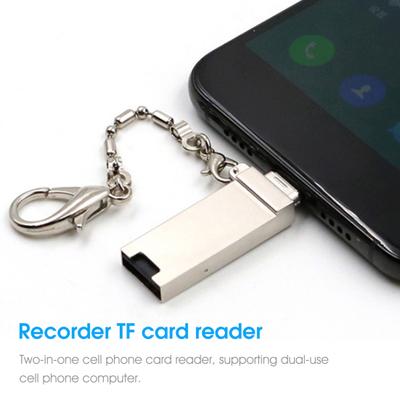 Картридер TF 1 Высокоскоростной 2 в USB 2 Type-C/Micro USB OTG