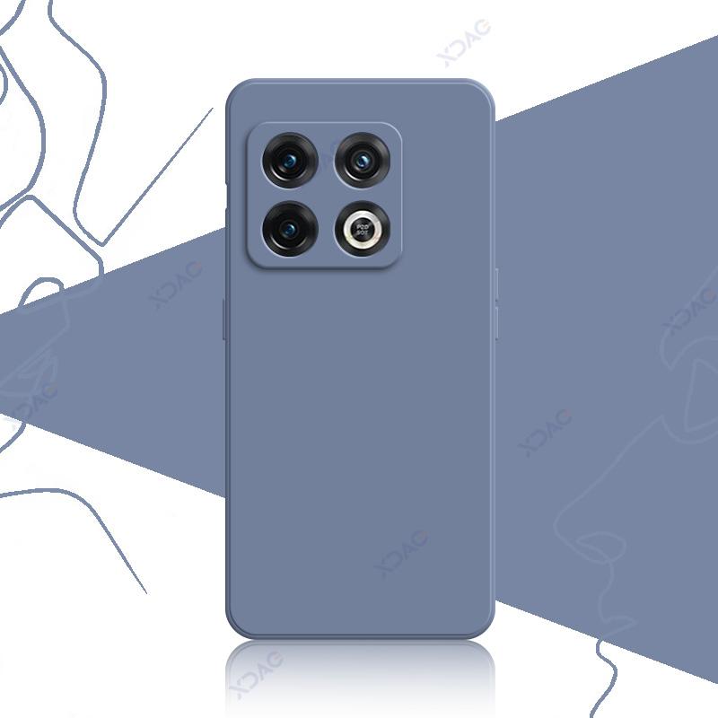Чехол для мобильного телефона OnePlus 10 Pro One Plus 10Pro 5G 360 Мягкий роскошный квадратный жидкий силиконовый чехол для задней панели Водонепроницаемая сумка